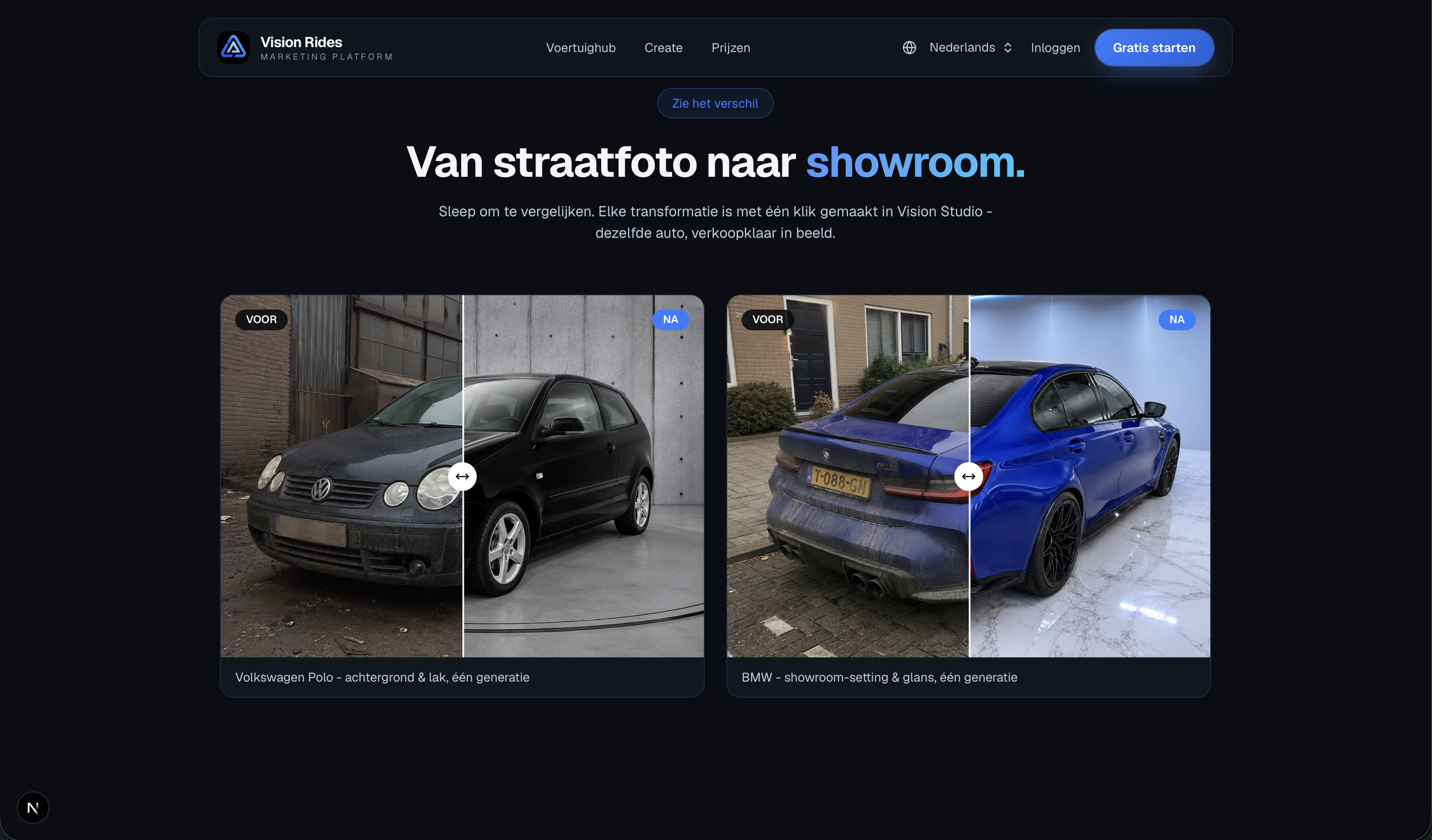 Vision Rides campaign view